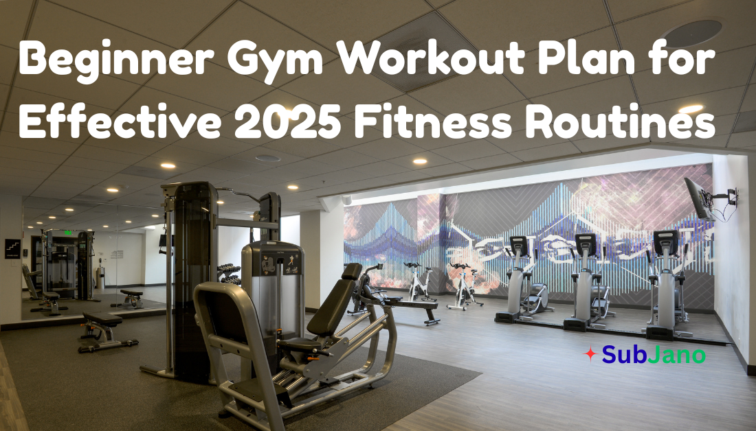 Beginner Gym Workout Plan